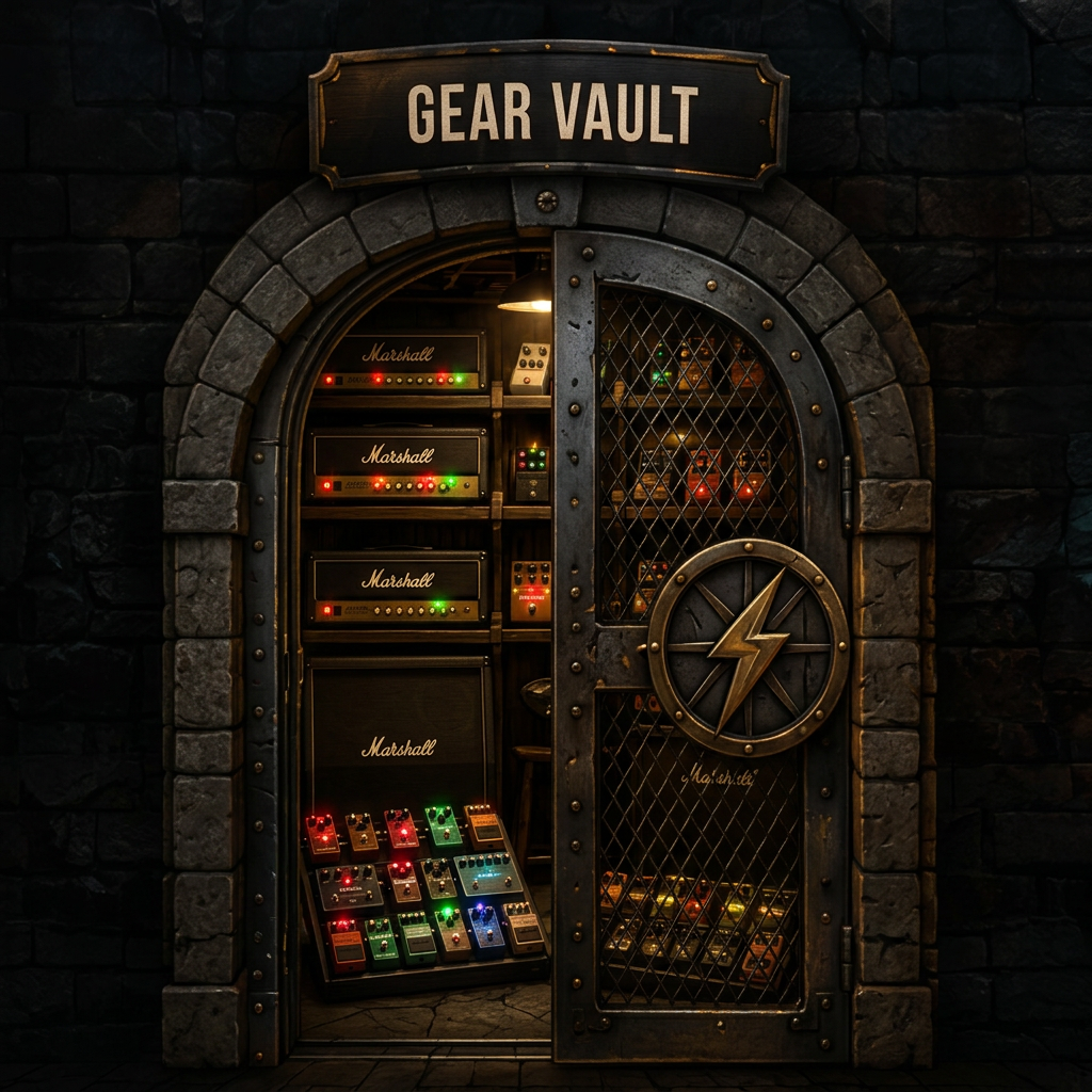 Gear Vault — Collect more than guitars.