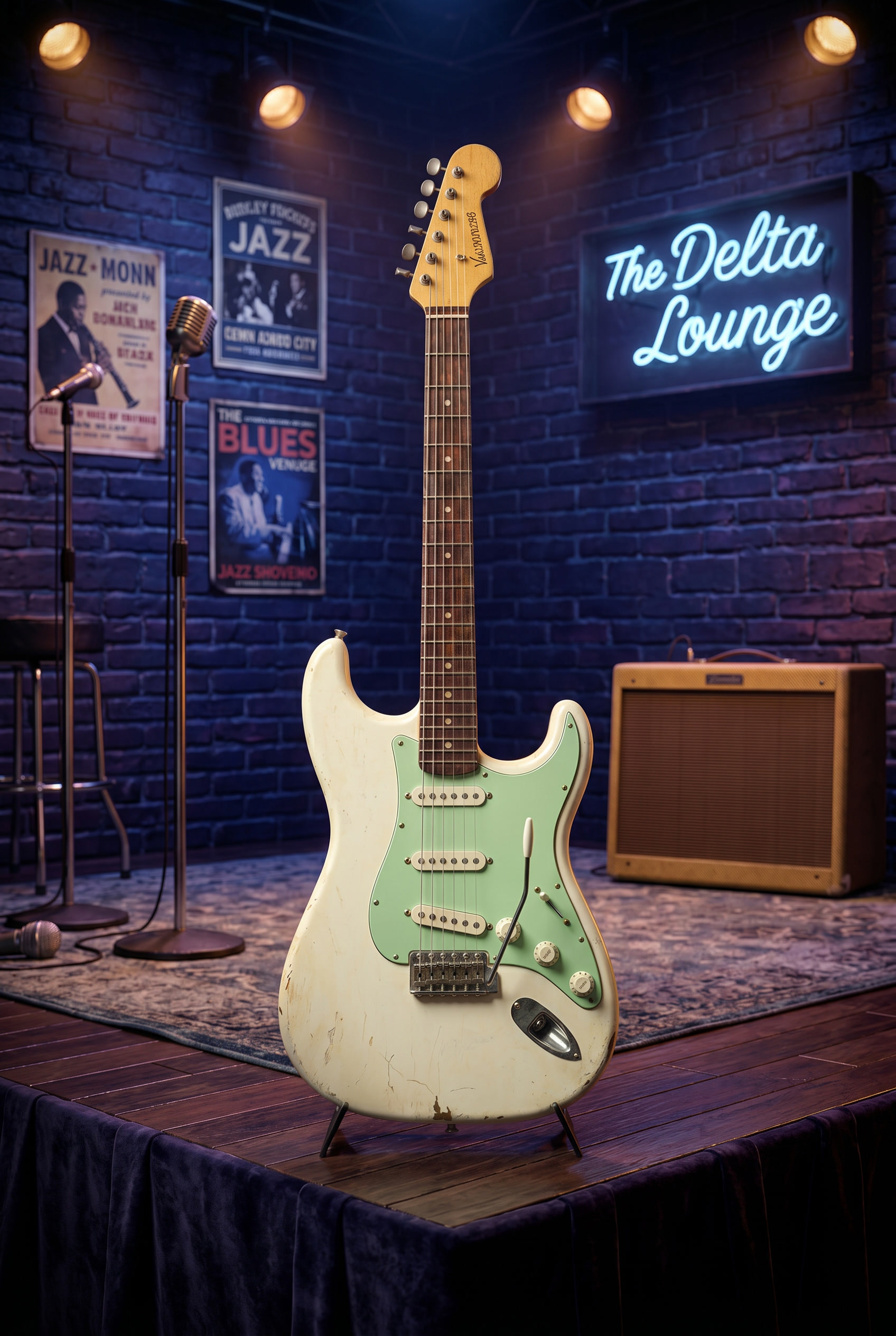 Strat '62 Olympic White