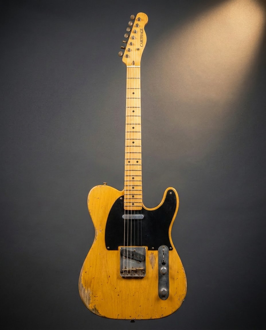 Tele '52 Butterscotch Blackguard