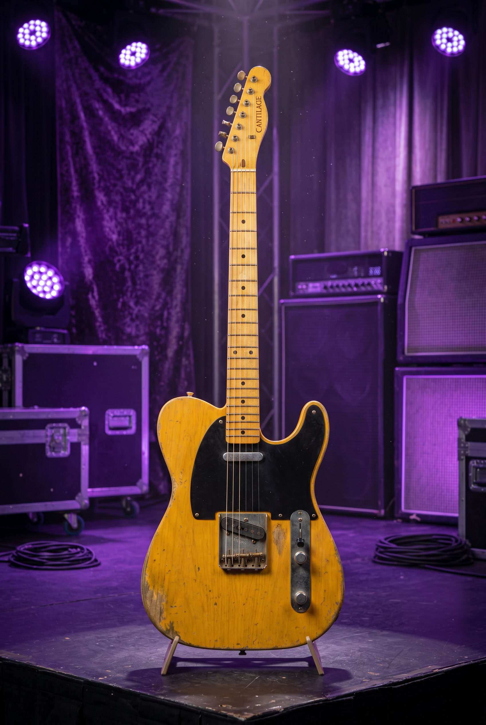 Tele '52 Butterscotch Blackguard