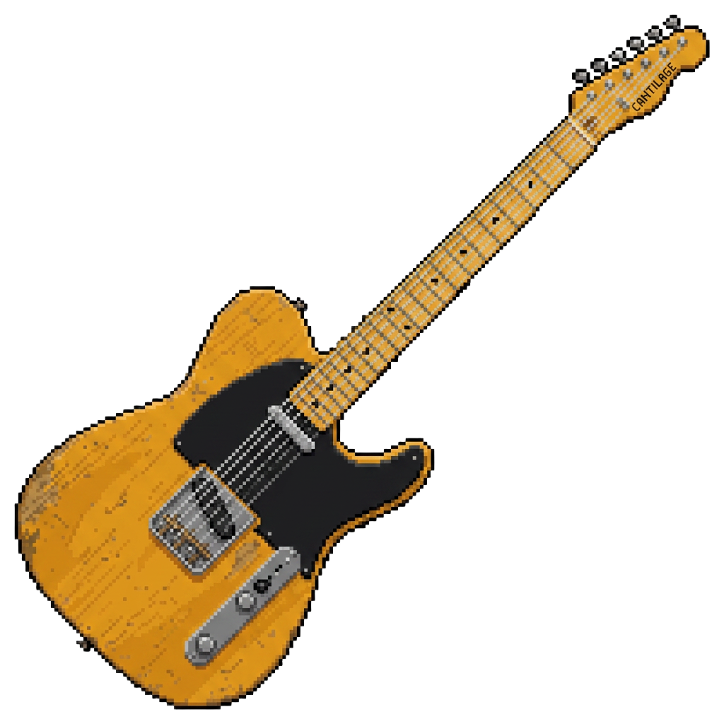 Tele '52 Butterscotch Blackguard
