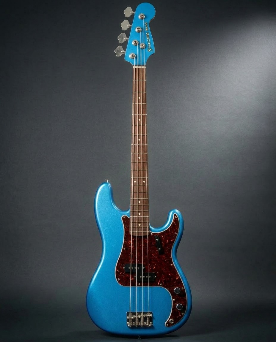 P-Bass '66 Lake Placid Blue