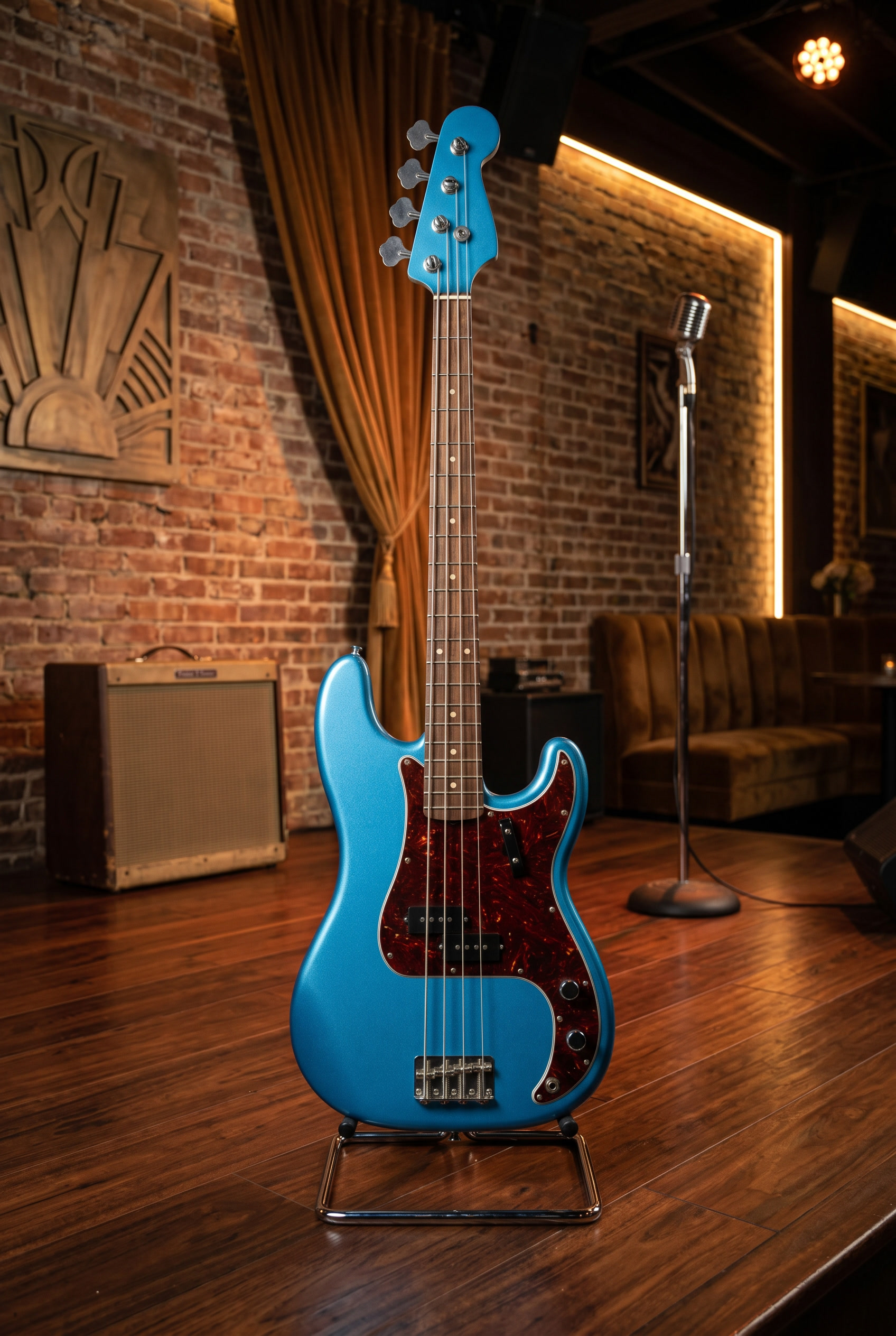 P-Bass '66 Lake Placid Blue