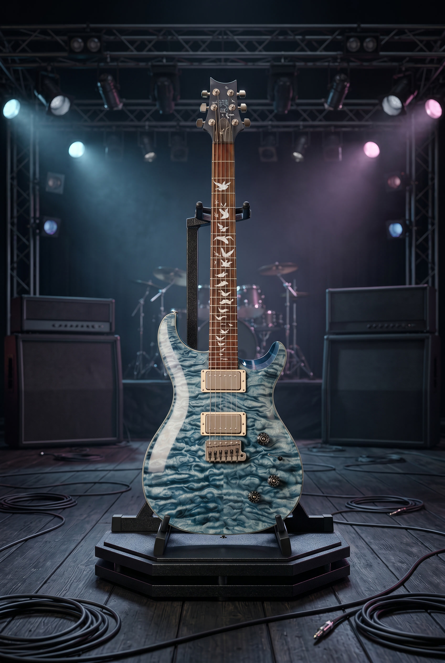 Custom 24 Whale Blue
