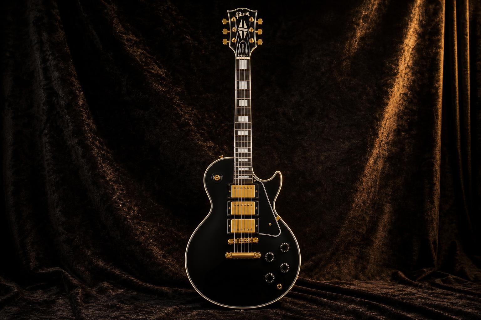LP Custom 'Black Beauty' 3-Pickup (Tower Spec)