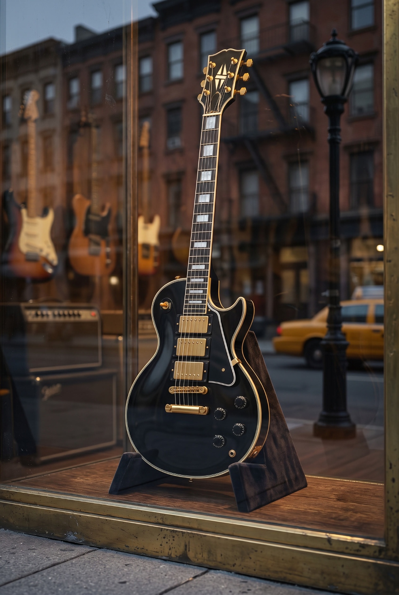 LP Custom 'Black Beauty' 3-Pickup (Tower Spec)