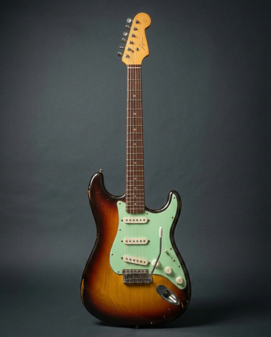 Strat '62 3-Tone Sunburst