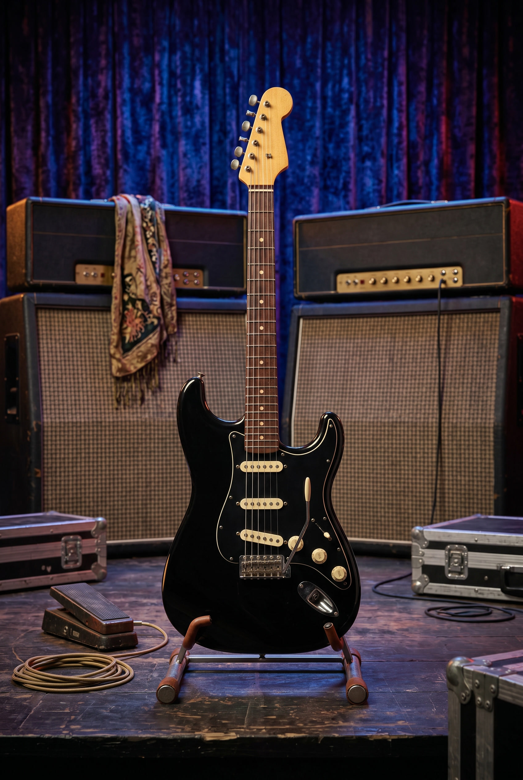 Strat Player Black
