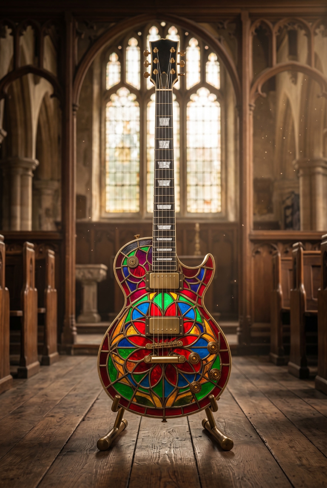 Stained Glass Cathedral SG (Leaded-Panel Build)