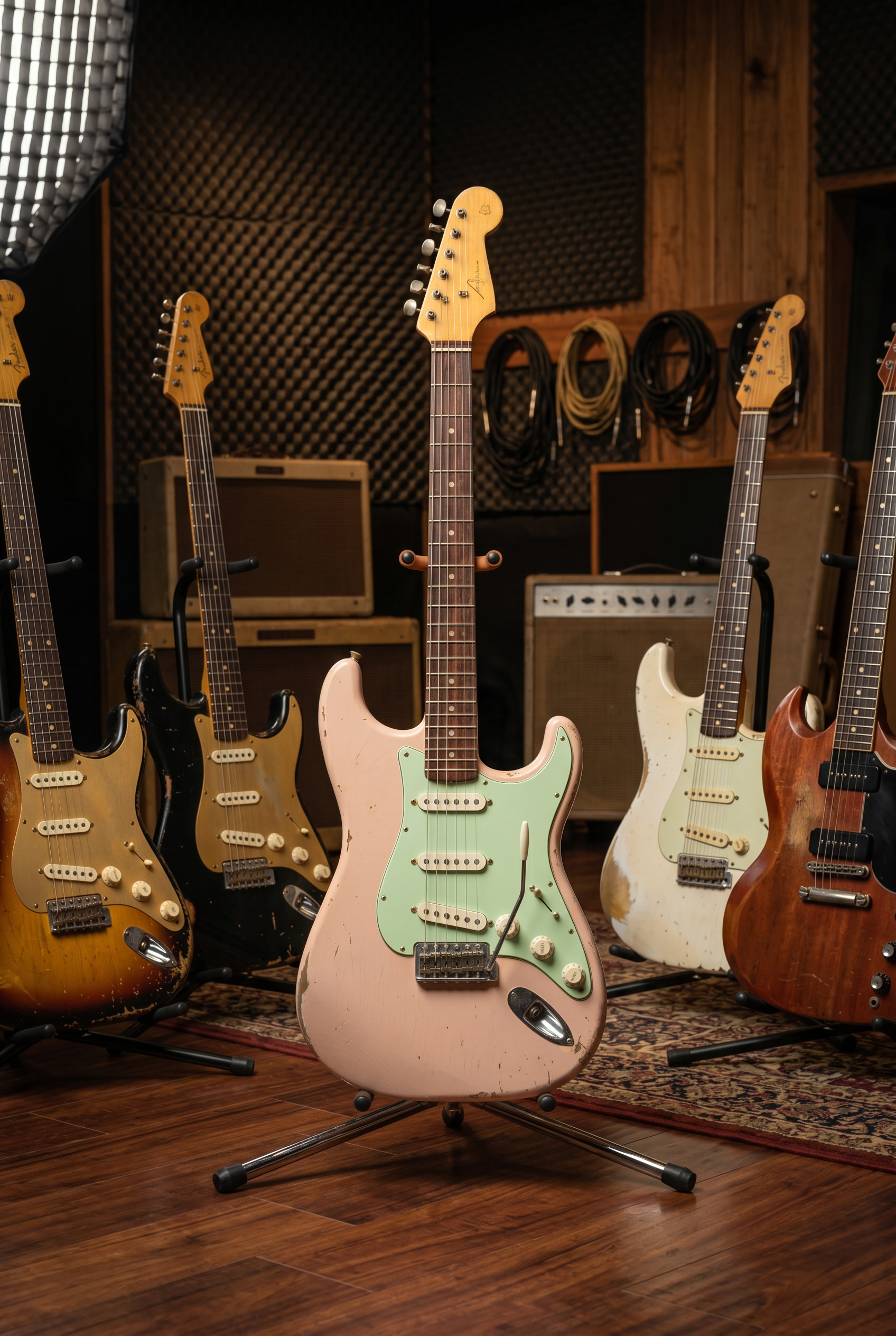 Strat '62 Shell Pink