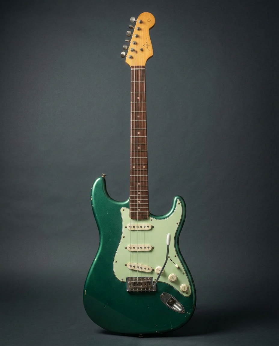 Strat '62 Sherwood Green Metallic