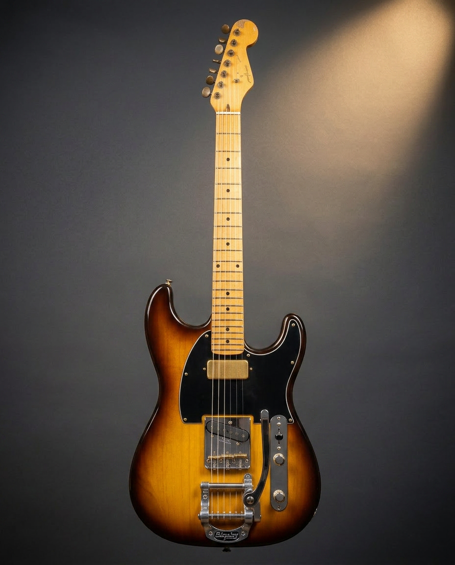 Tele Bigsby Custom Sunburst