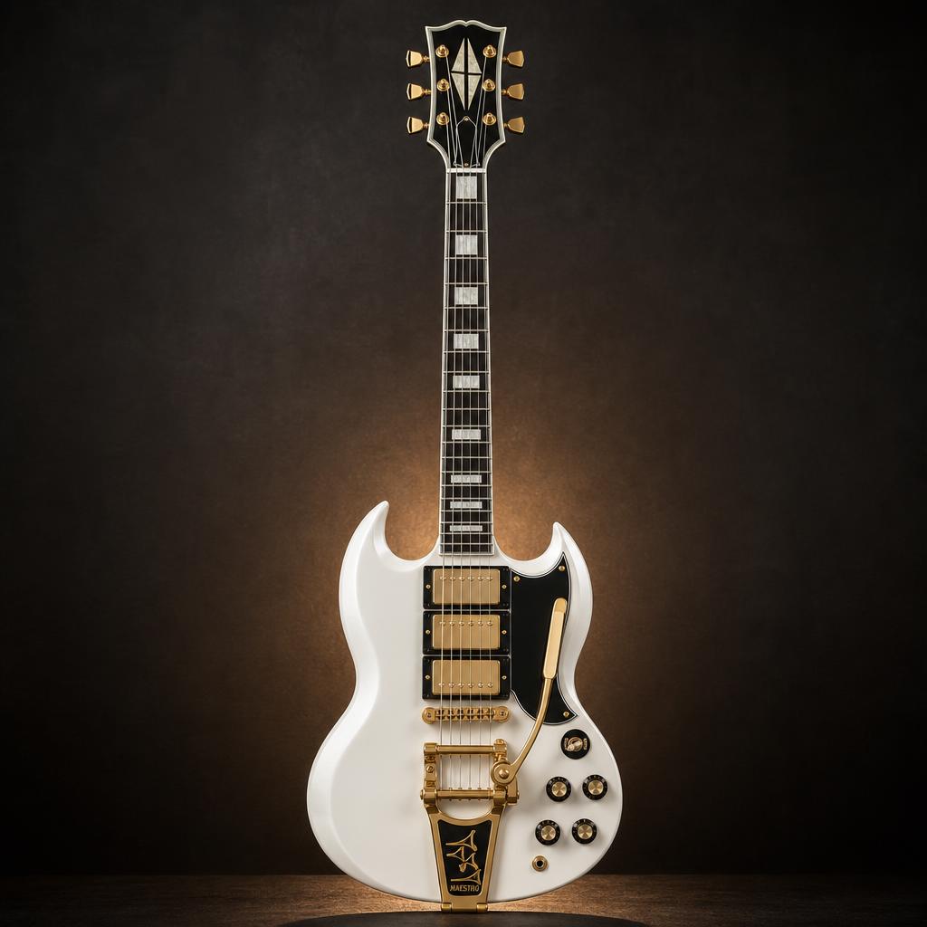 SG Custom White 3-Pickup