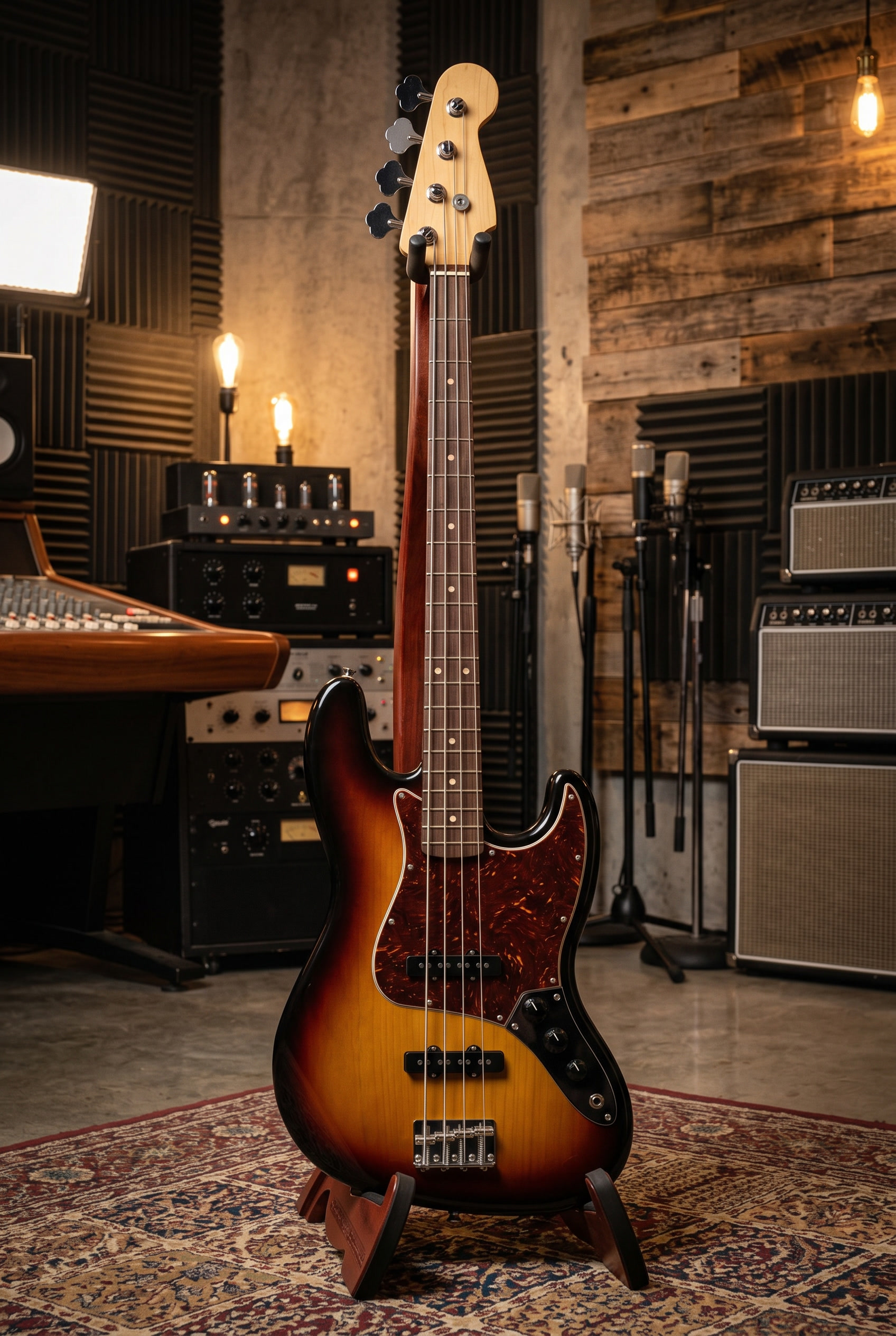 J-Bass 3-Tone Sunburst